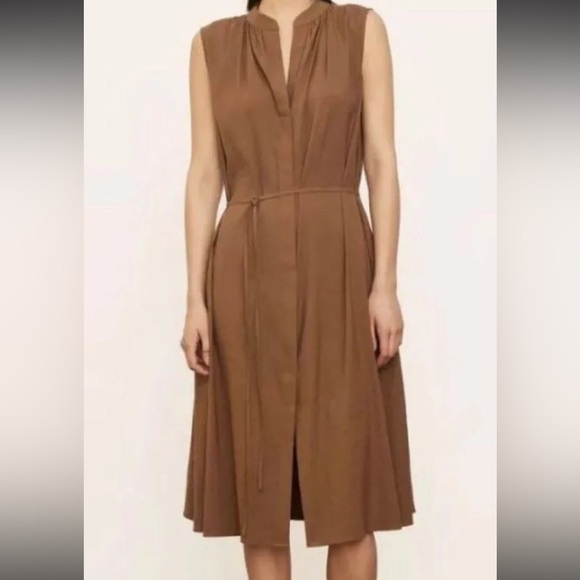 Brown Vince linen dress - Picture 2 of 6